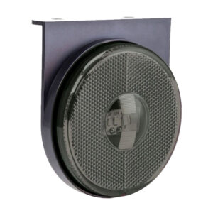 Lanterna Lateral Carreta LED Fumê 85mm 12V 24V com Fio