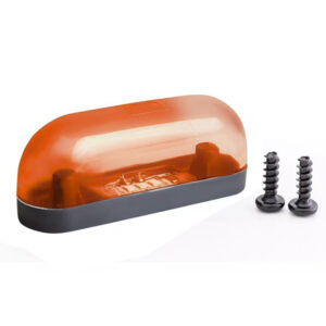Lanterna Delimitadora LED Laranja para Caminhão Baú 12v 24v