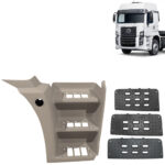 Estribo Cabine para Caminhão Vw Constellation 3 Estribos Lado Direito com Pisantes