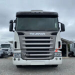 Grade Frontal Inferior em Fibra para Caminhão Scania P / G / R - S5 2008 / 2009