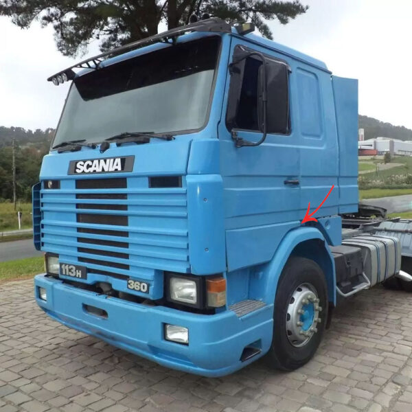 Par Tampa Estribo em Fibra para Caminhão Scania R 112 / 113 / 142 / 143
