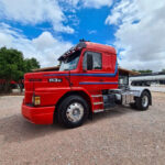 Capo Motor Curto em Fibra para Caminhão Scania T 113 / 143 Para-Lama Longo