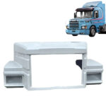 Capo Motor Curto em Fibra para Caminhão Scania T 113 / 143 Para-Lama Curto