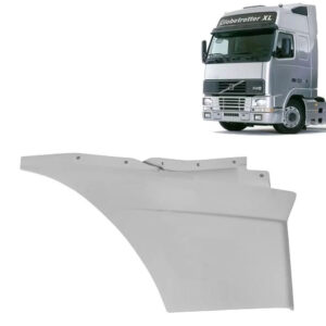 Extensão Porta em Fibra para Caminhão Volvo Fh 1998 á 2003 Lado Direito