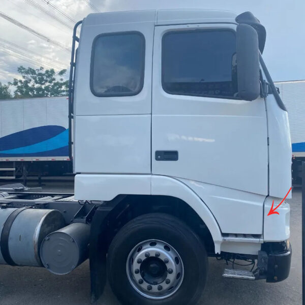 Extensão Porta em Fibra para Caminhão Volvo Fh 1998 á 2003 Lado Direito
