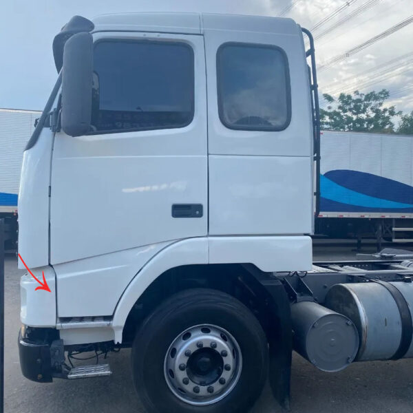 Extensão Porta em Fibra para Caminhão Volvo Fh 1998 á 2003 Lado Esquerdo
