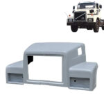 Capo Motor em Fibra para Caminhão Volvo N10 / N12 Intercooler 1984 á 1989