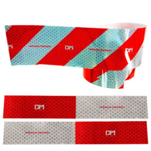 Kit Faixas Refletivas DM 30 Laterais + 1 Faixa Para-choque Caminhão