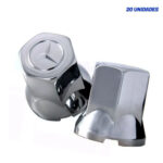 Kit 20 Capas Porca Cromada Mercedes-Benz 27mm