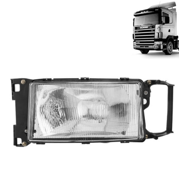 Farol Principal para Caminhão Scania S4 S5 até 2009 Lado Esquerdo