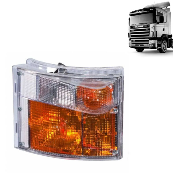 Lanterna Pisca Dianteiro para Caminhão Scania S4 S5 até 2009 Lado Esquerdo