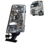 Farol Principal para Caminhão Volvo FH de 2004 a 2009 Lado Esquerdo 20360898