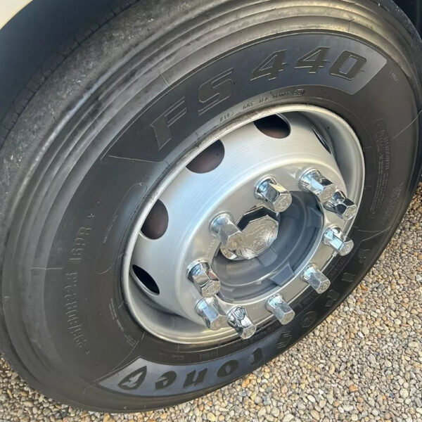 Kit 20 Capas Porca Cromada Scania 33mm