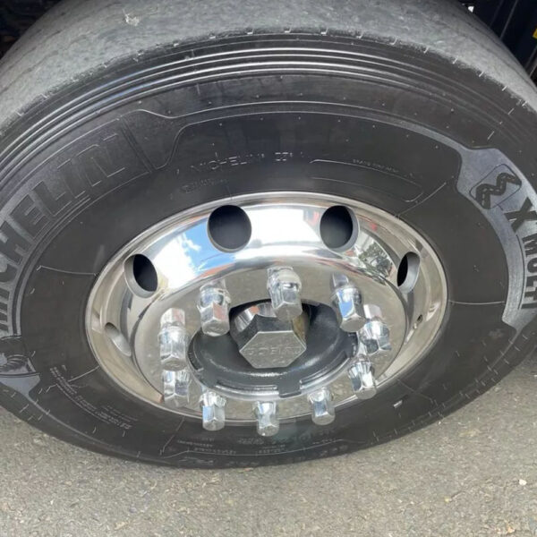 Kit 20 Capas Porca Cromada Iveco 32mm