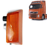 Lanterna Lateral Dianteira Pisca para Caminhão Volvo FH Chinês 2005 á 2010 Lado Esquerdo