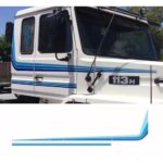 Kit Faixa Adesiva Azul Para Caminhão Scania T 113 Modelo 94