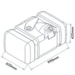 Tanque Combustível Plástico Mercedes-benz 1620 Até 2002 210l