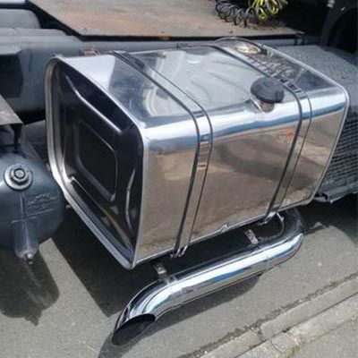 Tanque de Combustível Inox Compatível com o Caminhão Scania 112 113 143 300 Litros