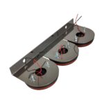 Lanterna 3 marias em led com suporte Inox Bivolt