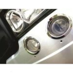 Aro De Farol Auxiliar Cromado Para Caminhão Scania Série 5 (par)