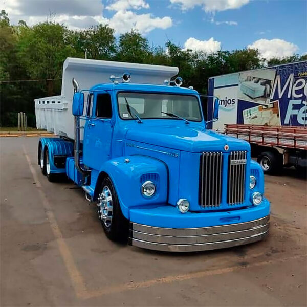 Lâminas Para-choque Argentino para Caminhão Scania 111 Jacaré