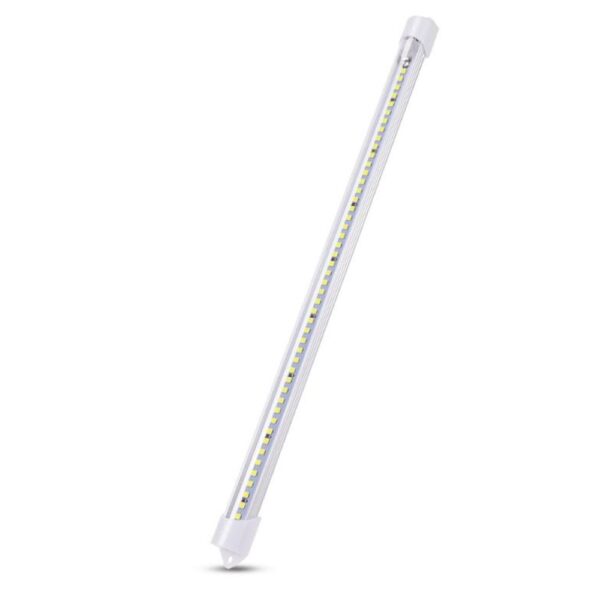 Barra de LED Fixa 50cm 36 LEDs Bivolt Branca para Caixa de Cozinha Caminhão