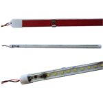 Barra de LED Fixa 50cm 36 LEDs Bivolt Branca para Caixa de Cozinha Caminhão
