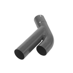 Adaptador Duplo Curvo para Ponteira Escapamento Cromada 4 1/2´ Para Caminhão Scania Euro 5 até 2018