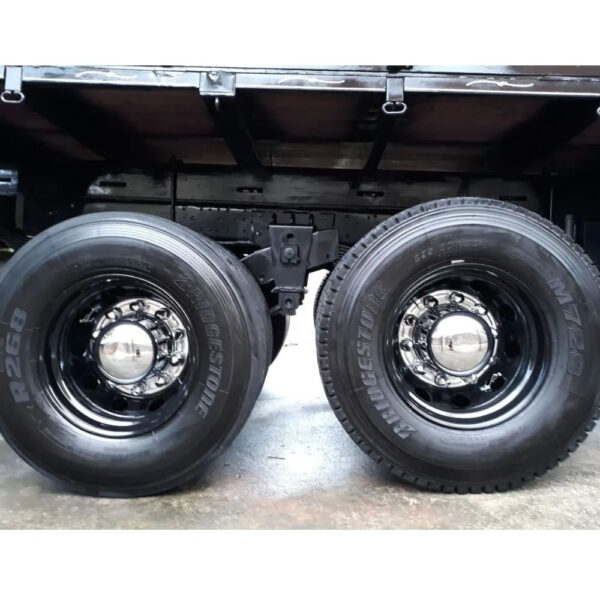 Par Calota Cubo Traseiro para Caminhão 22,5 10 Furos aberta para Rodoar