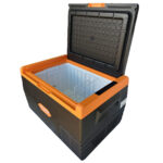 Geladeira Portátil Elber Black 50 Litros 12v 24v Bivolt