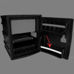Grade Fixa Porta para Geladeira Climatizar 84 litros