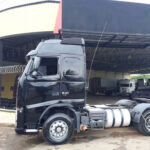 Suporte Antena Px Traseira para Caminhão Volvo FH Lado Direito