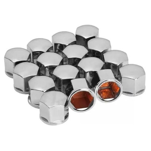 Kit 20 Capas Porca Cromada Tradicional 19mm
