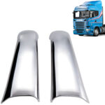 Par Aplique Maçaneta de Porta para Caminhão Scania Série 4 e Série 5 1999 á 2018