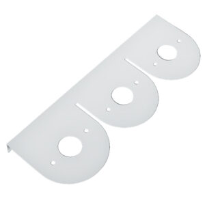 Suporte em Inox para Lanterna Lateral Caminhão para 3 Lanternas