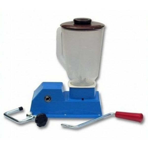 Liquidificador Processador Manual Manivela Diversas Cores