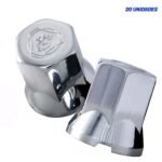 Kit 20 Capas Porca Cromada Scania 33mm