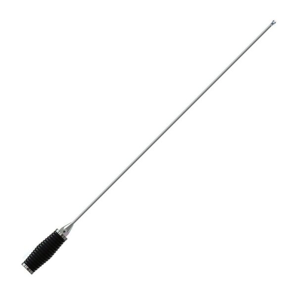 Kit Antena PX Maria Mole Vareta Aço Inox + Prolongador de 40 cm + Cabo