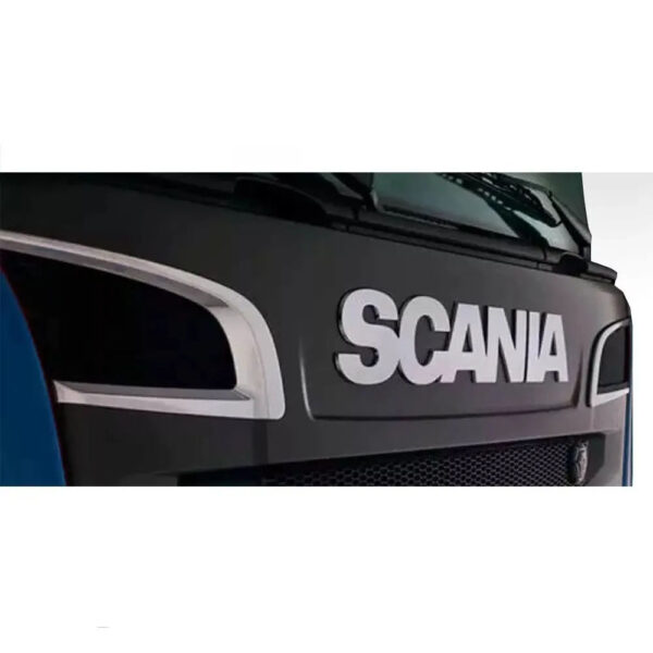 Par de Acabamentos Entrada de Ar Cromado para Caminhão Scania G/R S5 Moderno