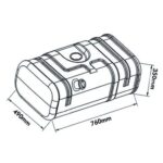 Tanque de Combustível Plastico para Iveco Daily 70 Litros