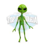 Boneco Alienígena da Rodagem