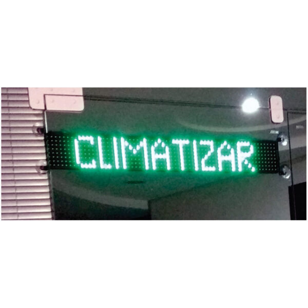 Painel Itinerário de Led LedWay 8 Linhas 12V 24V