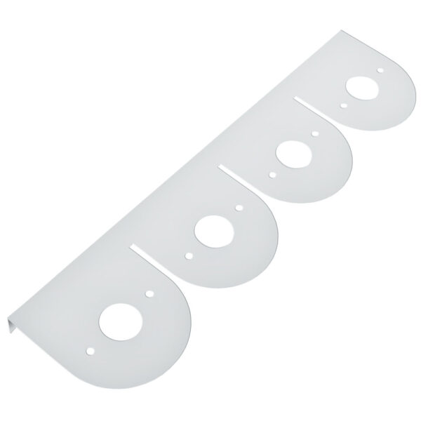 Suporte em Inox para Lanterna Lateral Caminhão para 4 Lanternas Suporte em Inox para Lanterna Lateral Caminhão para 4 Lanternas