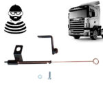 Trava Antifurto Caminhão Para Scania Série 4 114 124 Grade E Farol