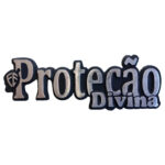 Emblema Decorativo para Caminhão Fé Proteção Divina