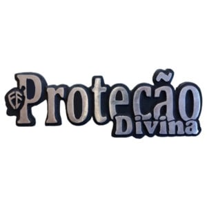 Emblema Decorativo para Caminhão Fé Proteção Divina