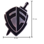 Emblema Decorativo Alumínio Fundido para Caminhão Fé