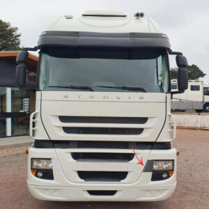 Tampa Acabamento Farol Lado Esquerdo para Caminhão Iveco Stralis 2008 á 2014
