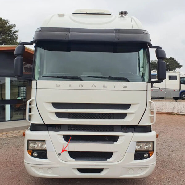 Tampa Redonda Acabamento Para-Choque para Caminhão Iveco Stralis 2008 á 2014