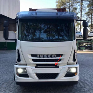 Pisante Superior Para-Choque Dianteiro + 8 Travas para Caminhão Iveco Tector / Cursor 2009 á 2019